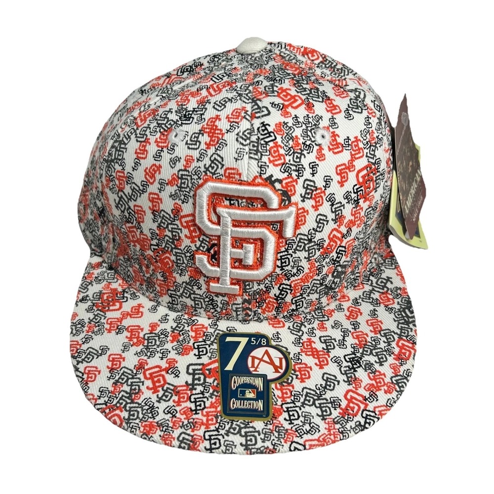 Vintage American Needle Giants Hat San Francisco Logo Fitted 7 5/8 MLB Baseball